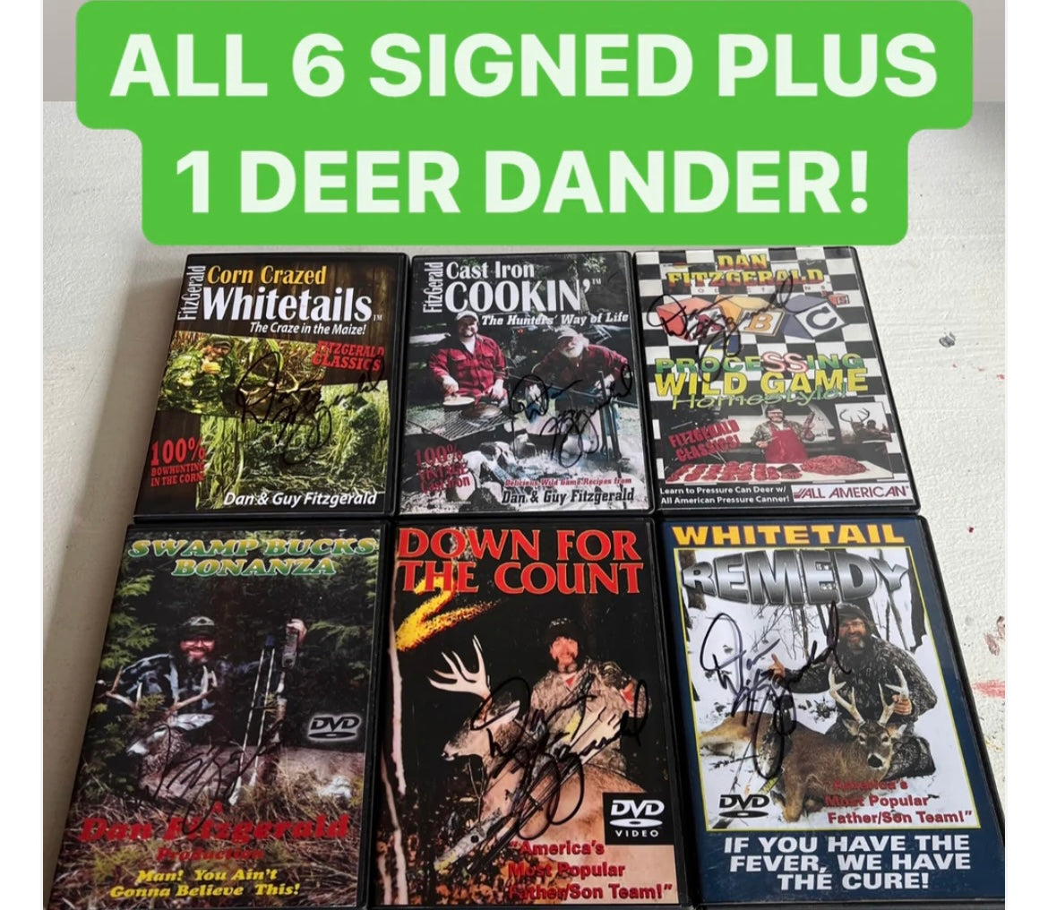 FITZ ULTIMATE 6 DVD & 1 DEER DANDER BUNDLE