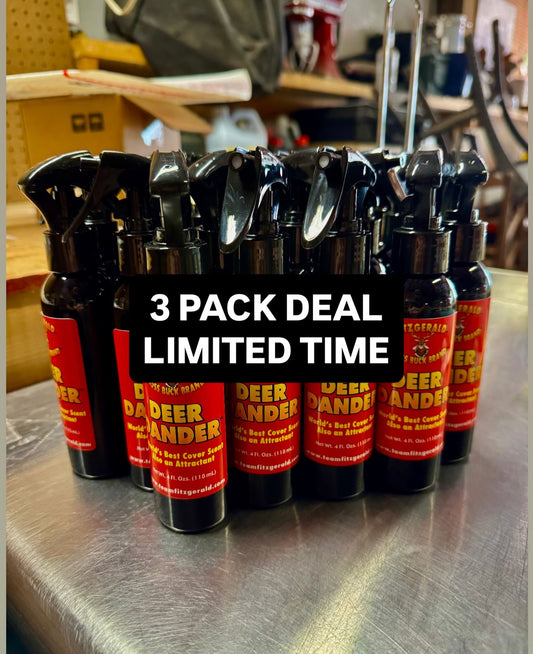 DEER DANDER 3 FOR $49 pro style bottle DEAL LIMITED TIME!