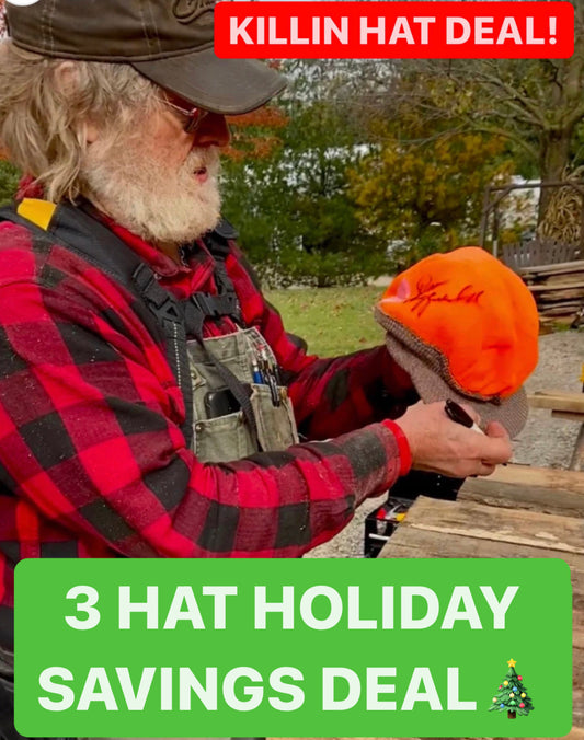 KILLIN HATS DISCOUNTED 3 PACK LIMITED HOLIDAY DEAL!