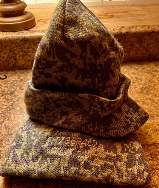 NEW KILLIN VISOR HAT GRAY DIGITAL CAMO QUALITY EMBROIDERED!