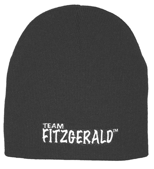 CHARCOAL “BEANIE/SKULL CAP" PREMIUM QUALITY EMBROIDERED TF LOGO