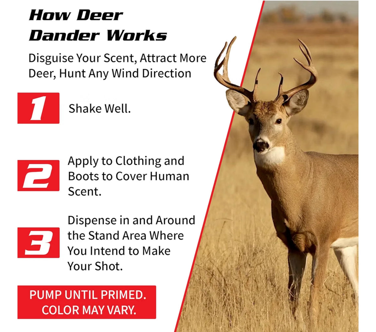 A Deer Dander 6 Pack LABOR DAY Deal + 1 FREE VK + Free Shipping