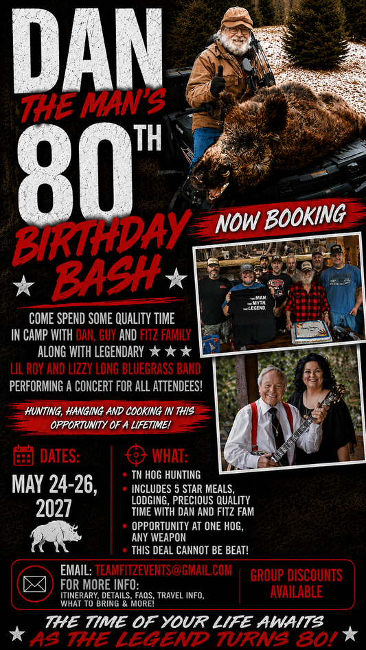 A Team Fitzgerald Birthday Bashes 2027 & 2028 Dream Events - NOT a store order item - see description for info!