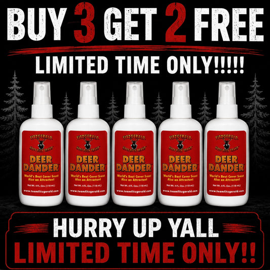 A DEER DANDER BUY 3 GET 2 FREE LIMITED TIME!