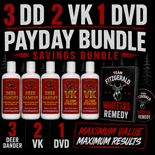 A Deer Dander VK Whitetail Remedy DVD Bundle PAYDAY PRICE DROP!