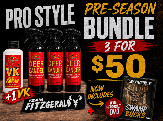 A DEER DANDER PRO STYLE 3 FOR $50 PLUS 1 FREE VK DVD and DECAL!