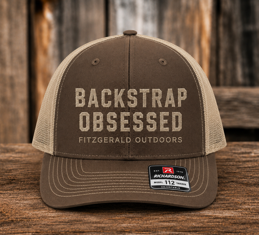 Backstrap Obsessed Fitzgerald Outdoors Embroidered Hat
