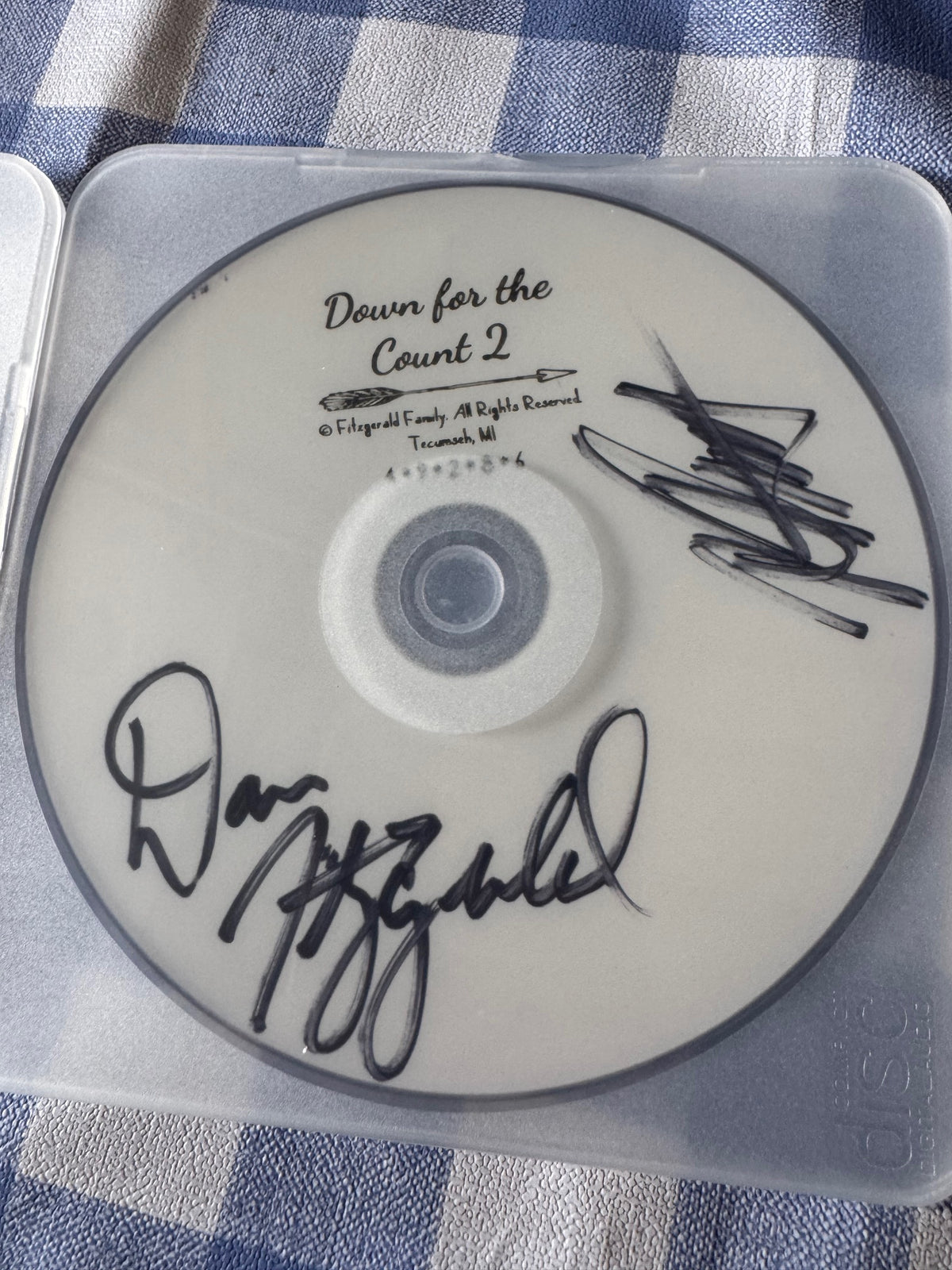 DOWN FOR THE COUNT 2 REMASTERED IN HD TO DVD + SIGNED DISC FOR FREE