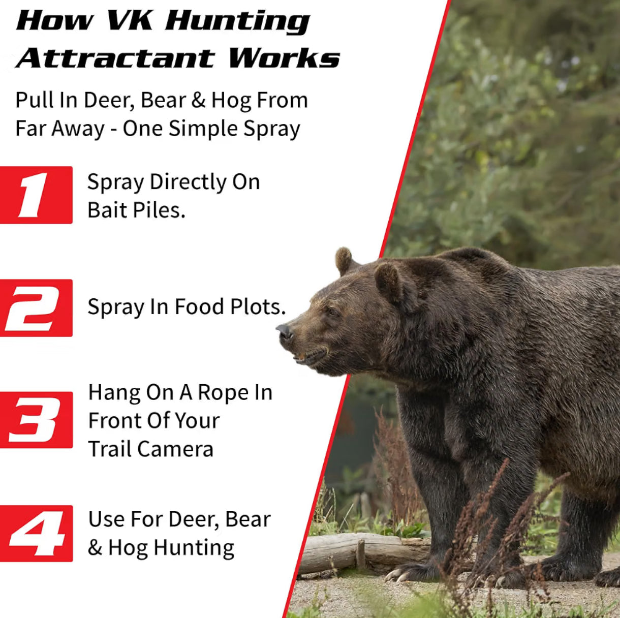 VK Vanilla Killa from the 1980's PREMIUM All Deer, Bear, Hog Small