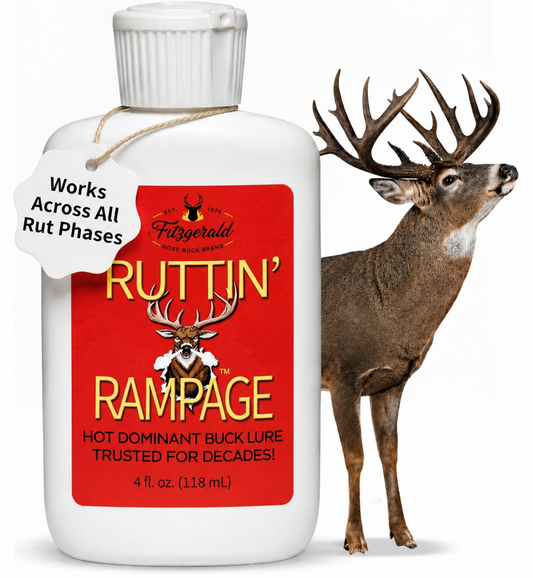 Fitzgerald Ruttin Rampage Dominant Buck Lure Since 1980 + FREE SHIPPING!