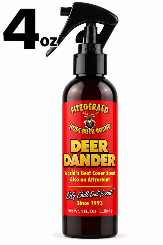 Deer Dander NO LEAK Pro Style Locking Trigger Sprayer 4 Oz Premium Bottle + FREE SHIPPING!