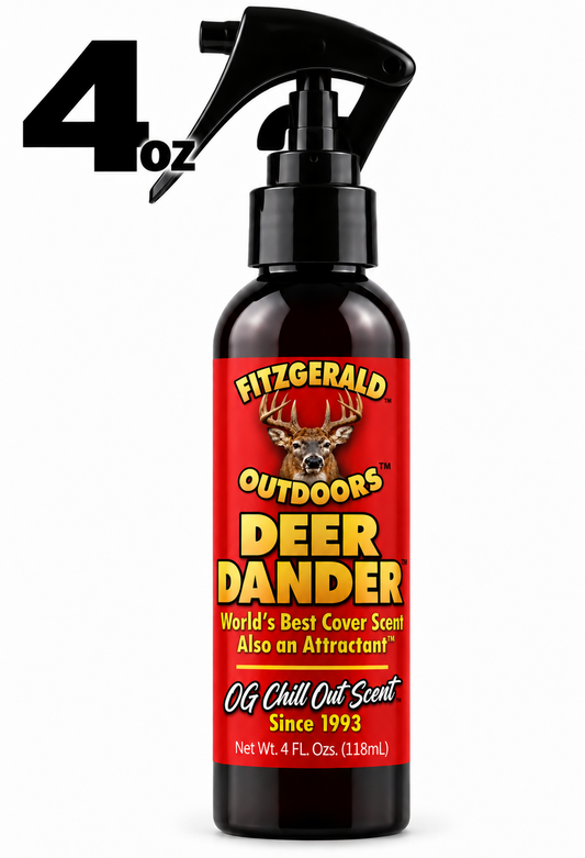 Deer Dander NO LEAK Pro Style Locking Trigger Sprayer 4 Oz Premium Bottle + FREE SHIPPING!