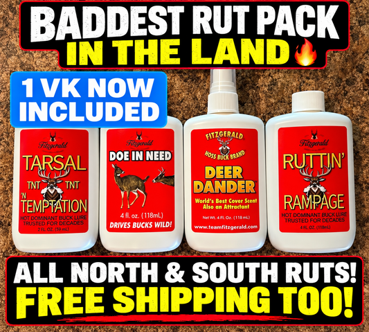 DAN’S BADDEST FITZ FULL-SEASON SCENT PACKAGE