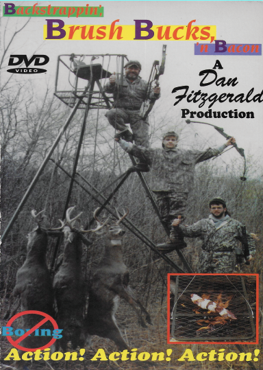 BACKSTRAPPIN BRUSH BUCKS & BACON REMASTERED IN HD TO DVD + SIGNED DISC FOR FREE