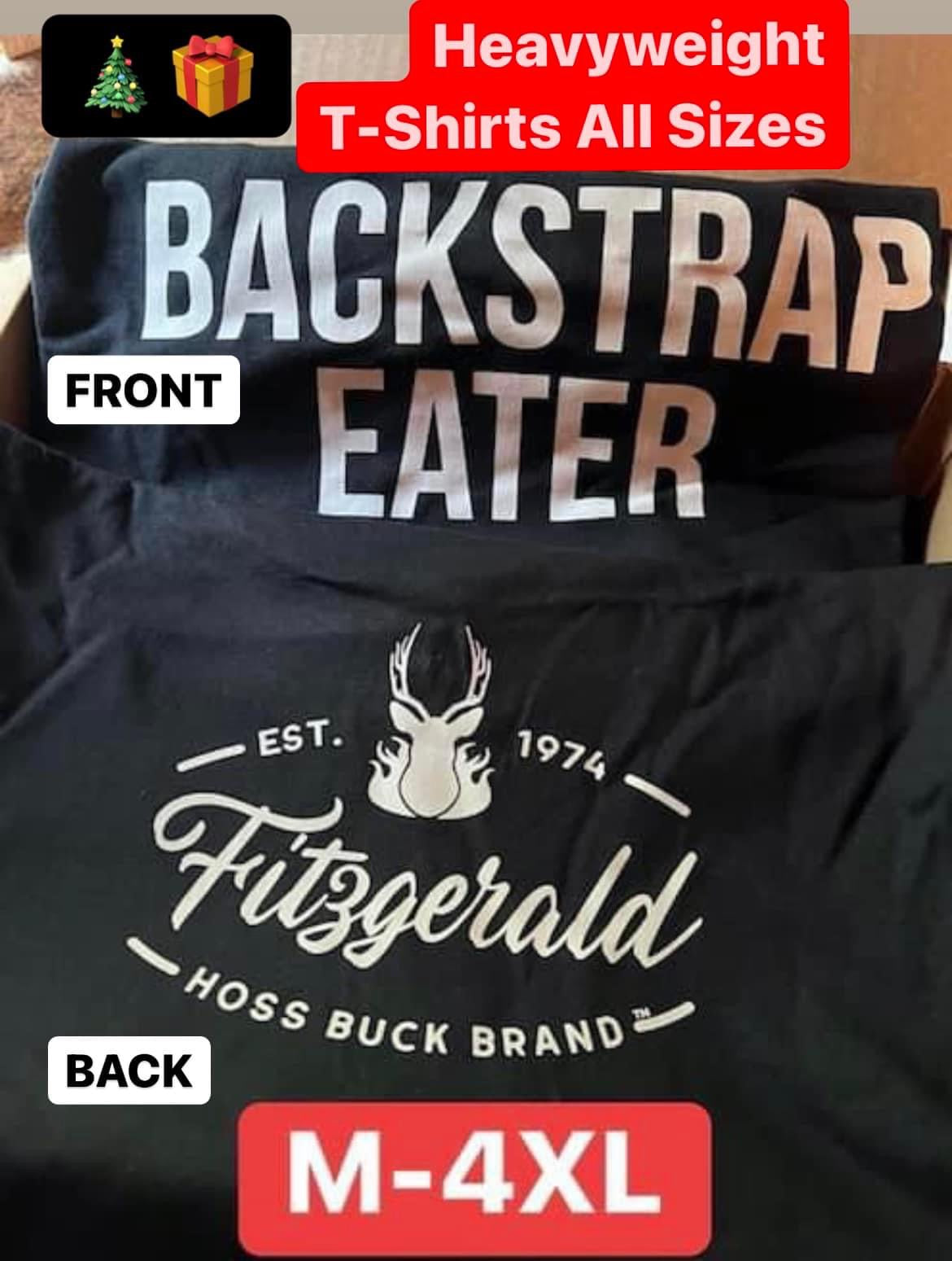OFFICIAL BACKSTRAP EATER CLASSIC FIT T-SHIRT